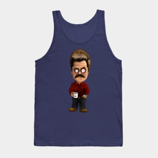 Ron Swanson Tank Top